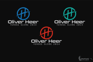 Oliver Heer Ocean Racing ; Removable byline: Vendée Globe 2024 | Logo Design by InkThink by Scaurus