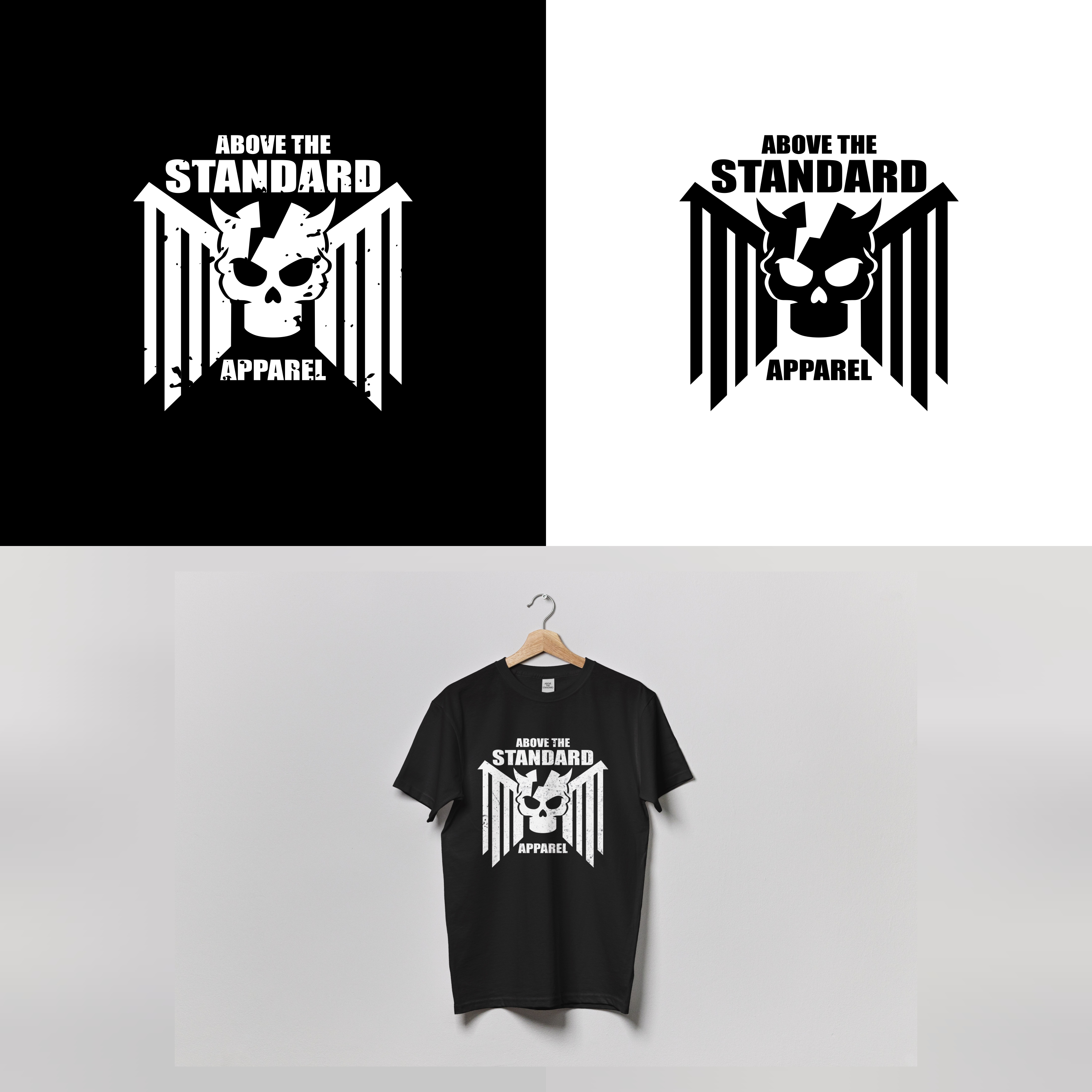 Design de Logo par Farqaleit™ pour Above the standard apparel  | Design #27337957