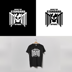 Above the Standard Apparel | Logo Design by Farqaleit™