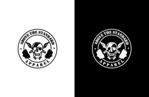 Above the Standard Apparel | Logo Design by uitaki