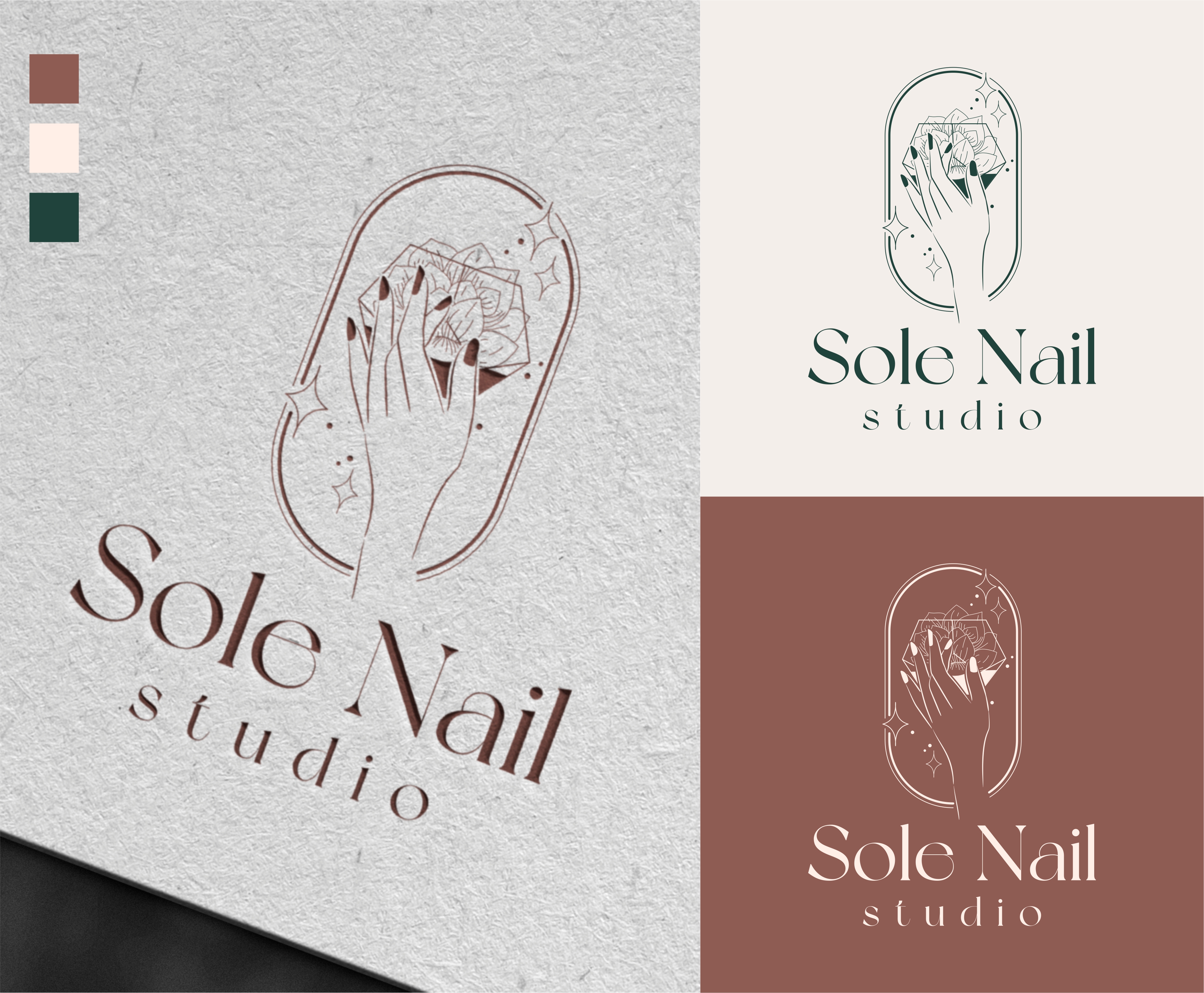 Logo Design by vta for Sole Nail Studio | Design #27341966