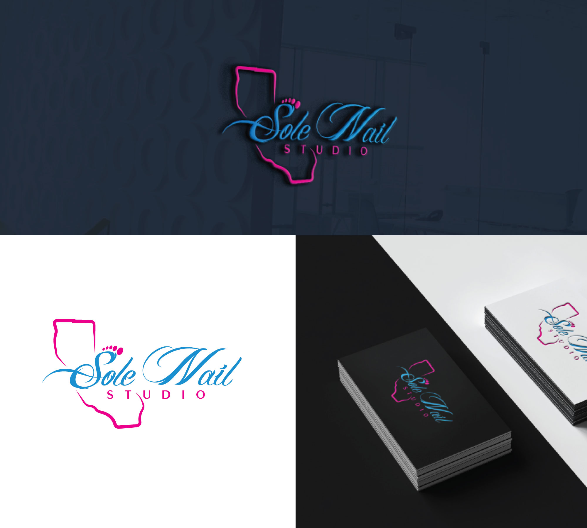 Diseño de Logo por hjyoo para Sole Nail Studio | Diseño #27340750