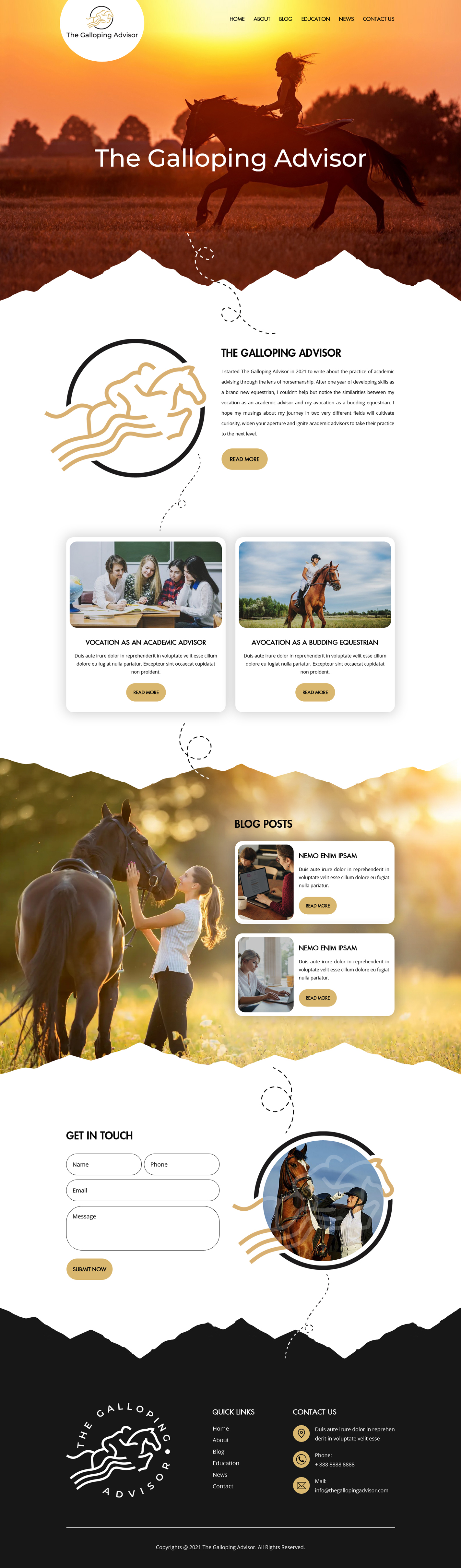 Wordpress Design by MAZY for this project | Design #27342820