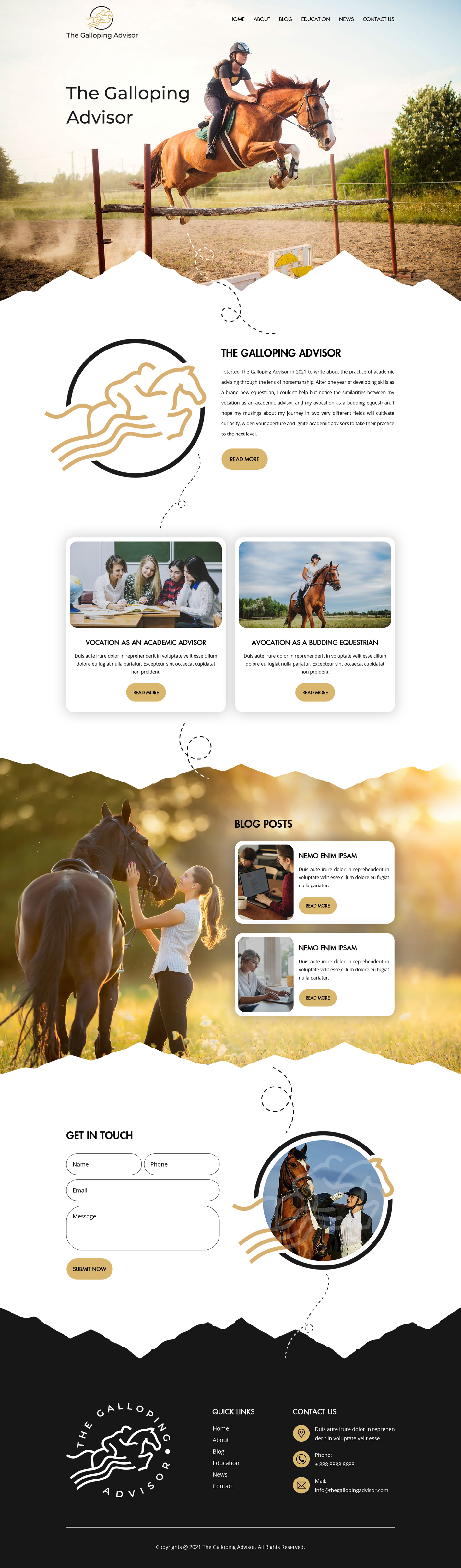 WordPress-Design von MAZY für dieses Projekt | Design #27359262