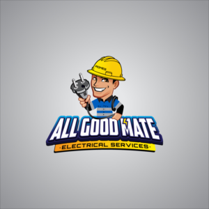 ALL GOOD MATE Electrical Services | Logo Design by Radsky17
