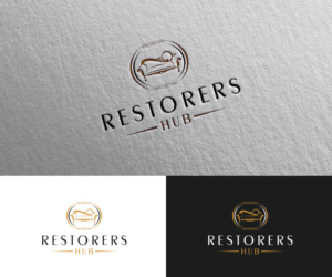 Restorers Hub | Logo Design by Iris 3