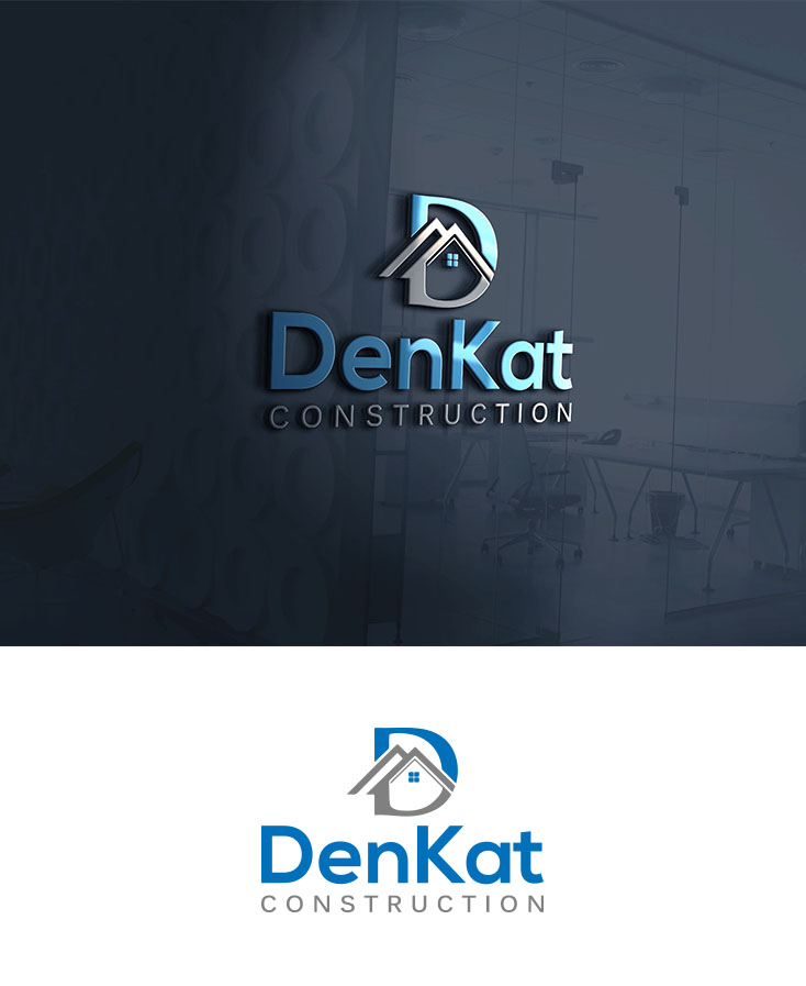 Logo Design by Mr Line @rt for DenKat Construction | Design #27339743