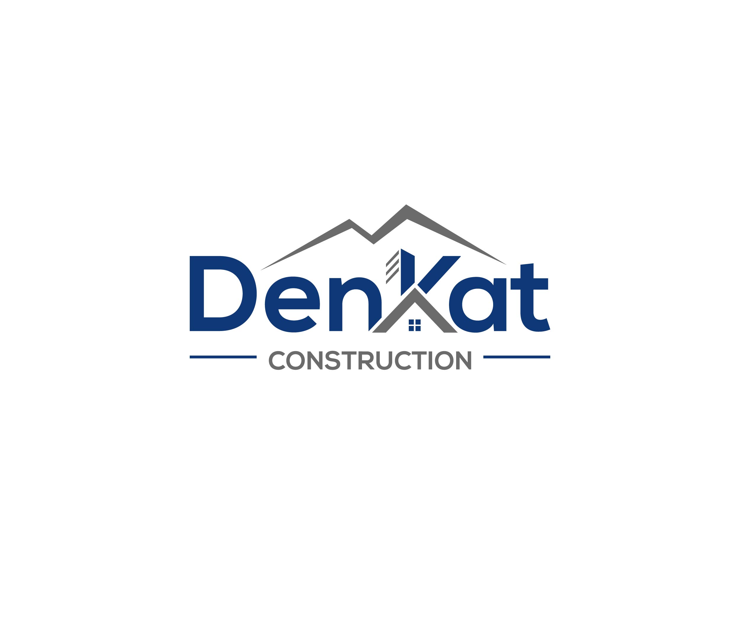 Logo-Design von Ruwan pushpa kumara für DenKat Construction | Design #27340355