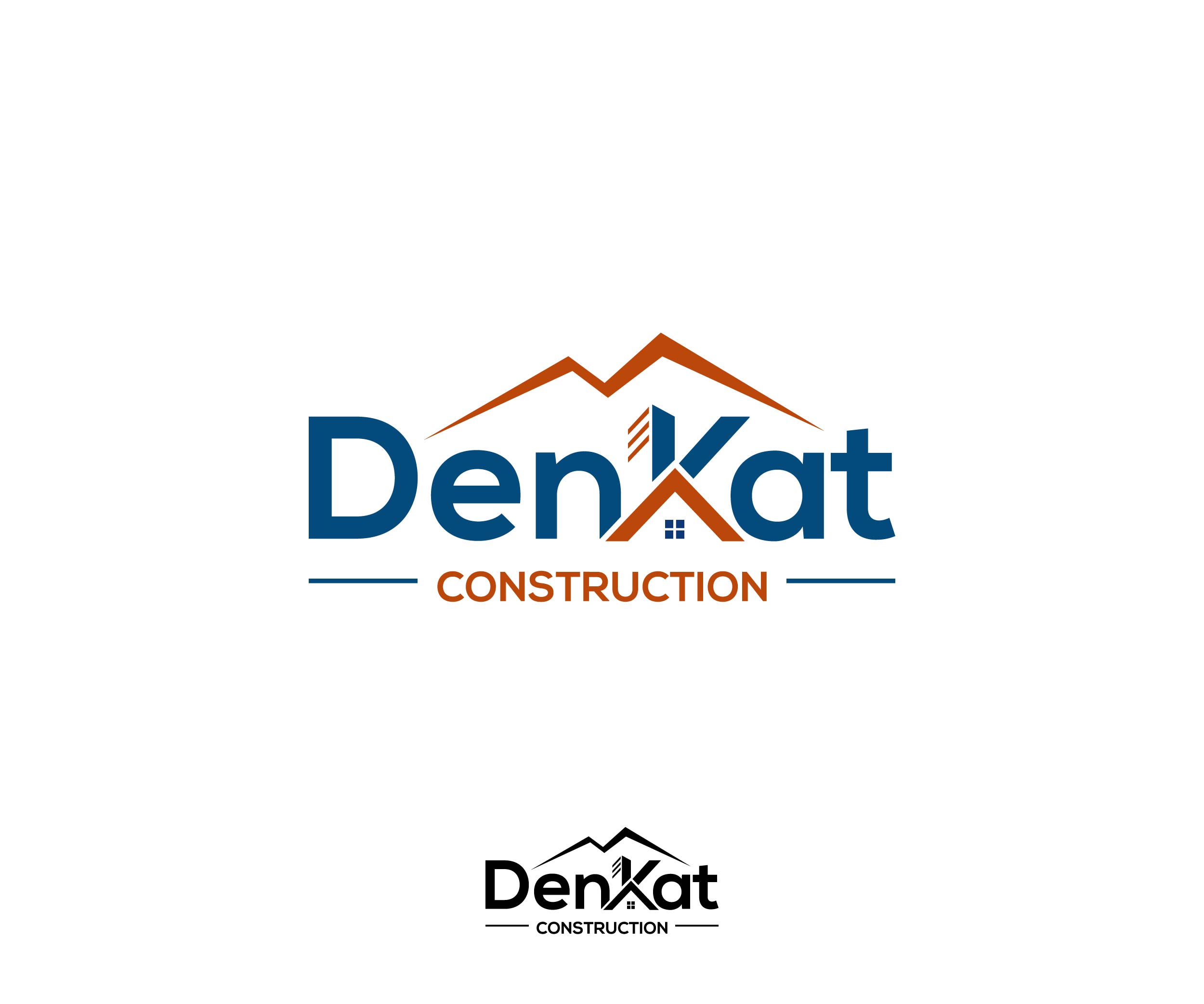 Logo Design by Ruwan pushpa kumara for DenKat Construction | Design #27340363