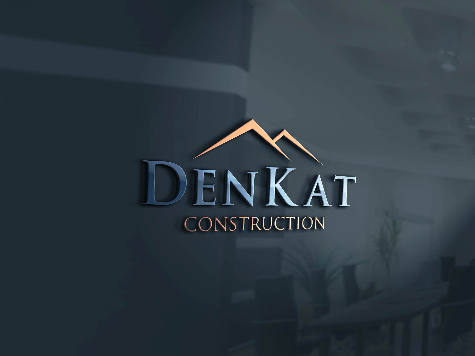 Logo Design by Ruwan pushpa kumara for DenKat Construction | Design #27340415