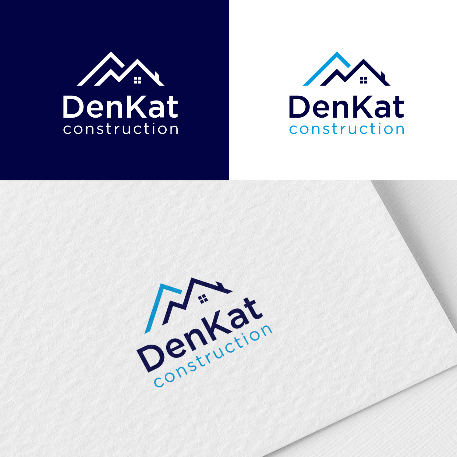 Logo Design by Art Edges for DenKat Construction | Design #27351204