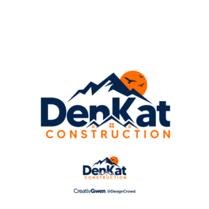 Logo Design by CreativeGwen™ for DenKat Construction | Design: #27376823