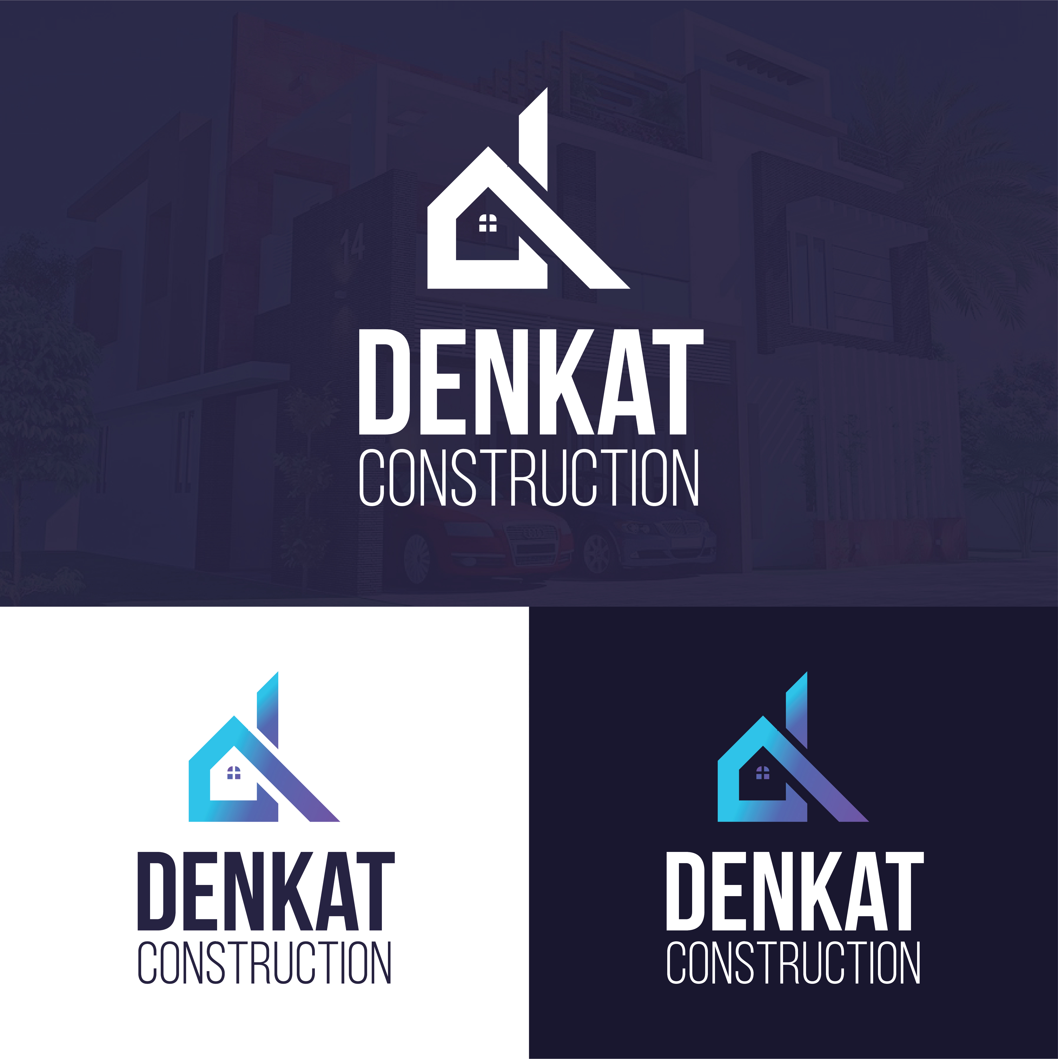 Logo Design by Barraun11 for DenKat Construction | Design #27371303