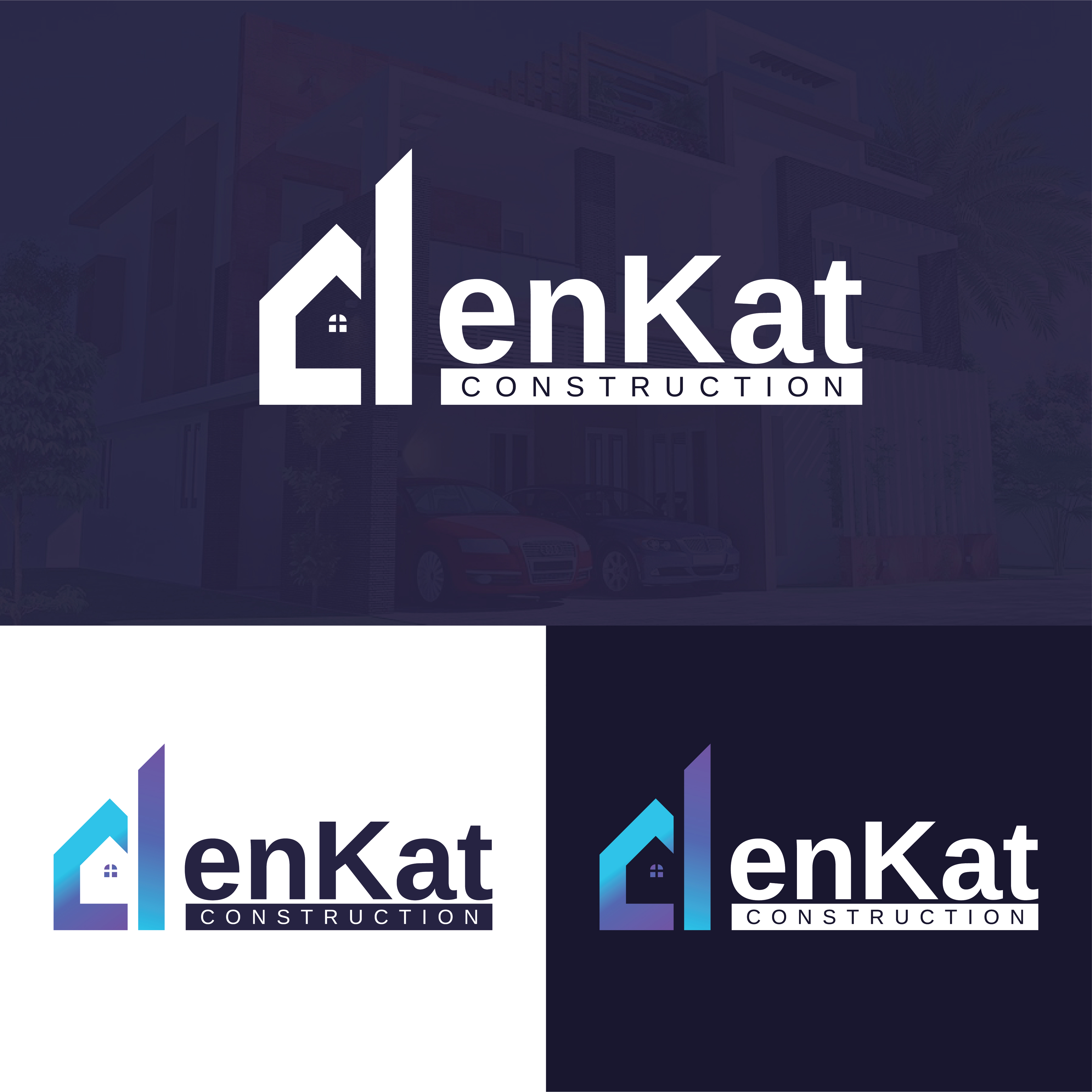 Logo Design by Barraun11 for DenKat Construction | Design #27371309