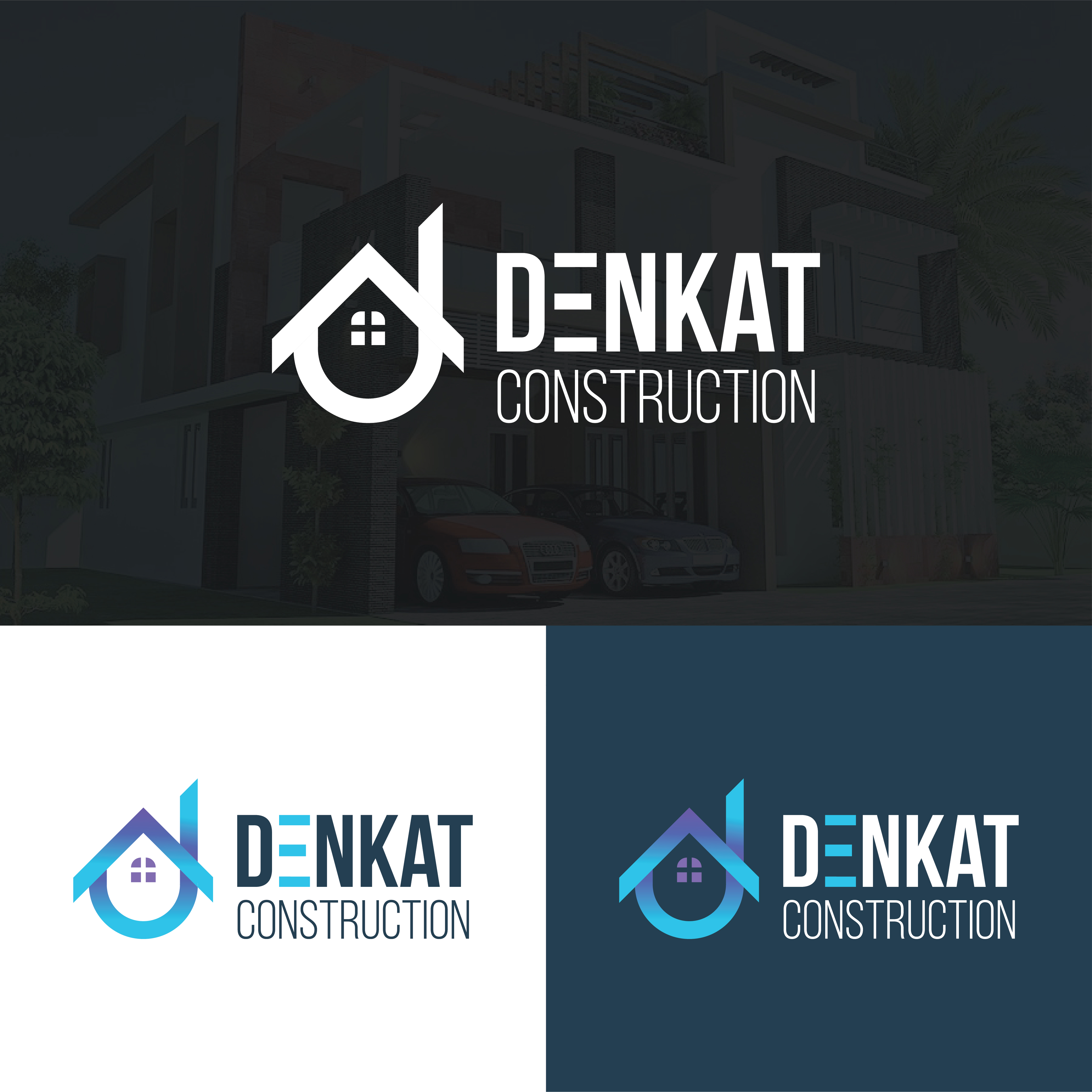Logo Design by Barraun11 for DenKat Construction | Design #27372538