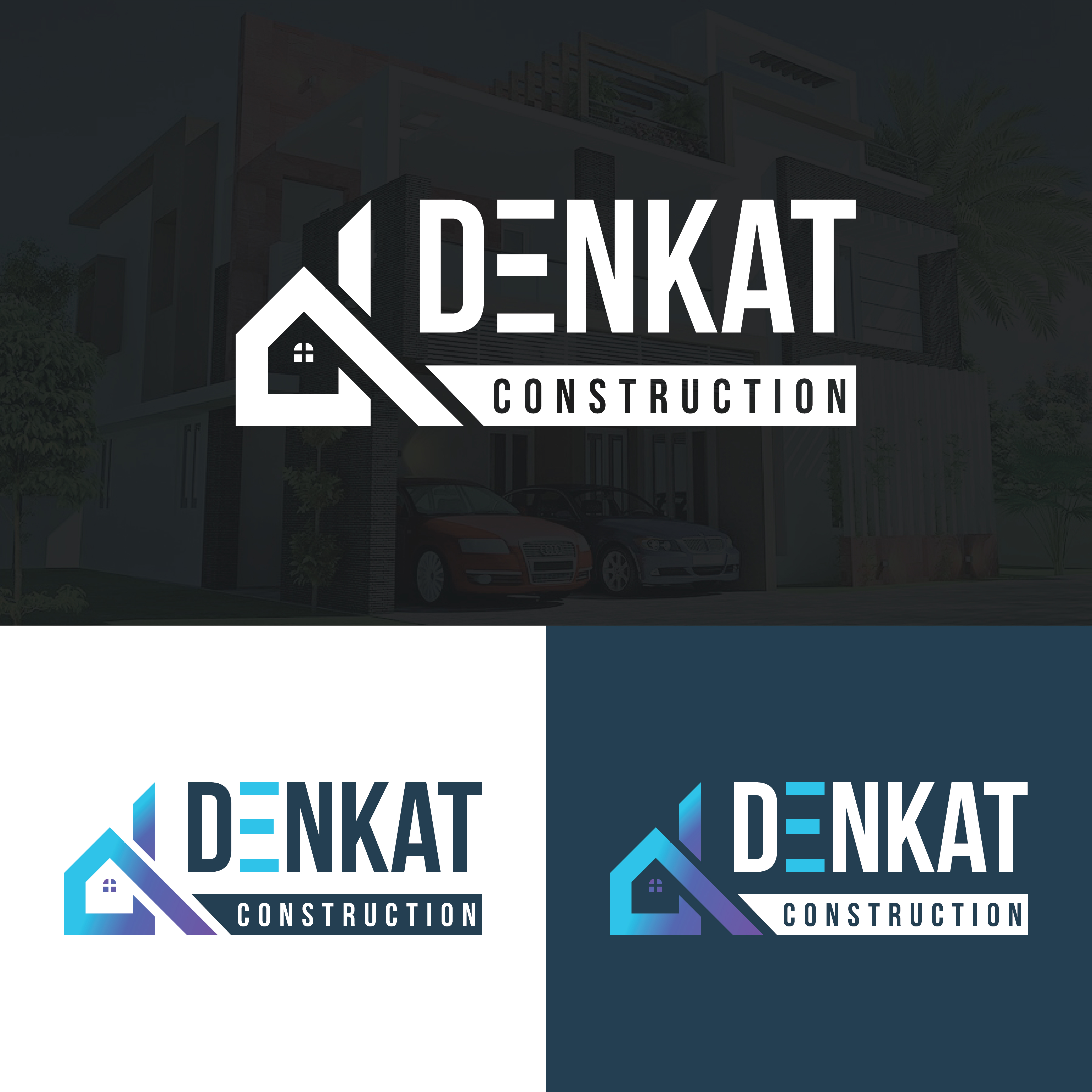 Logo Design by Barraun11 for DenKat Construction | Design #27372541