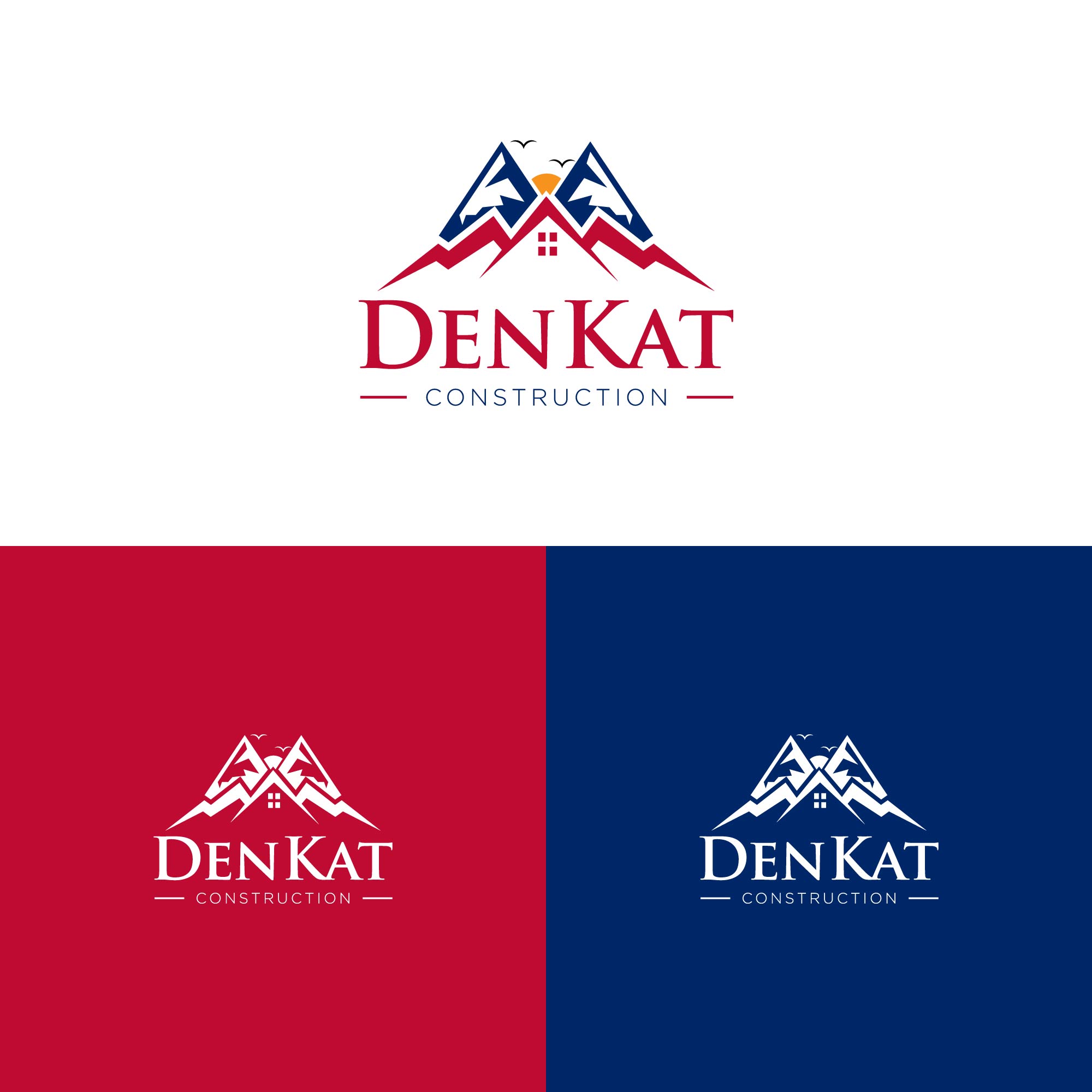 Logo Design by kaushal 05 for DenKat Construction | Design #27339282