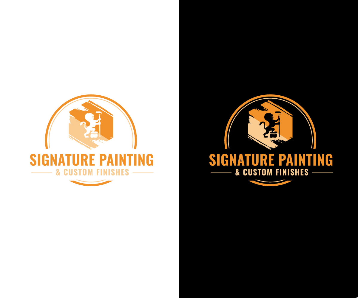 Logo Design by Adi Graphics for Signature Painting & Custom Finishes | Design #27344540