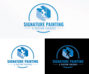 Logo Design by Adi Graphics for Signature Painting & Custom Finishes | Design: #27344541