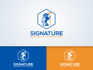Logo Design by zilong graphic for Signature Painting & Custom Finishes | Design: #27341344