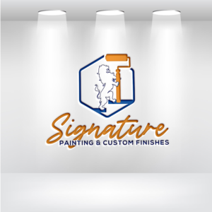 Signature Painting & Custom Finishes | Logo Design by rainbow logos