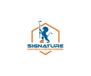 Signature Painting & Custom Finishes | Logo Design by .Ashu.