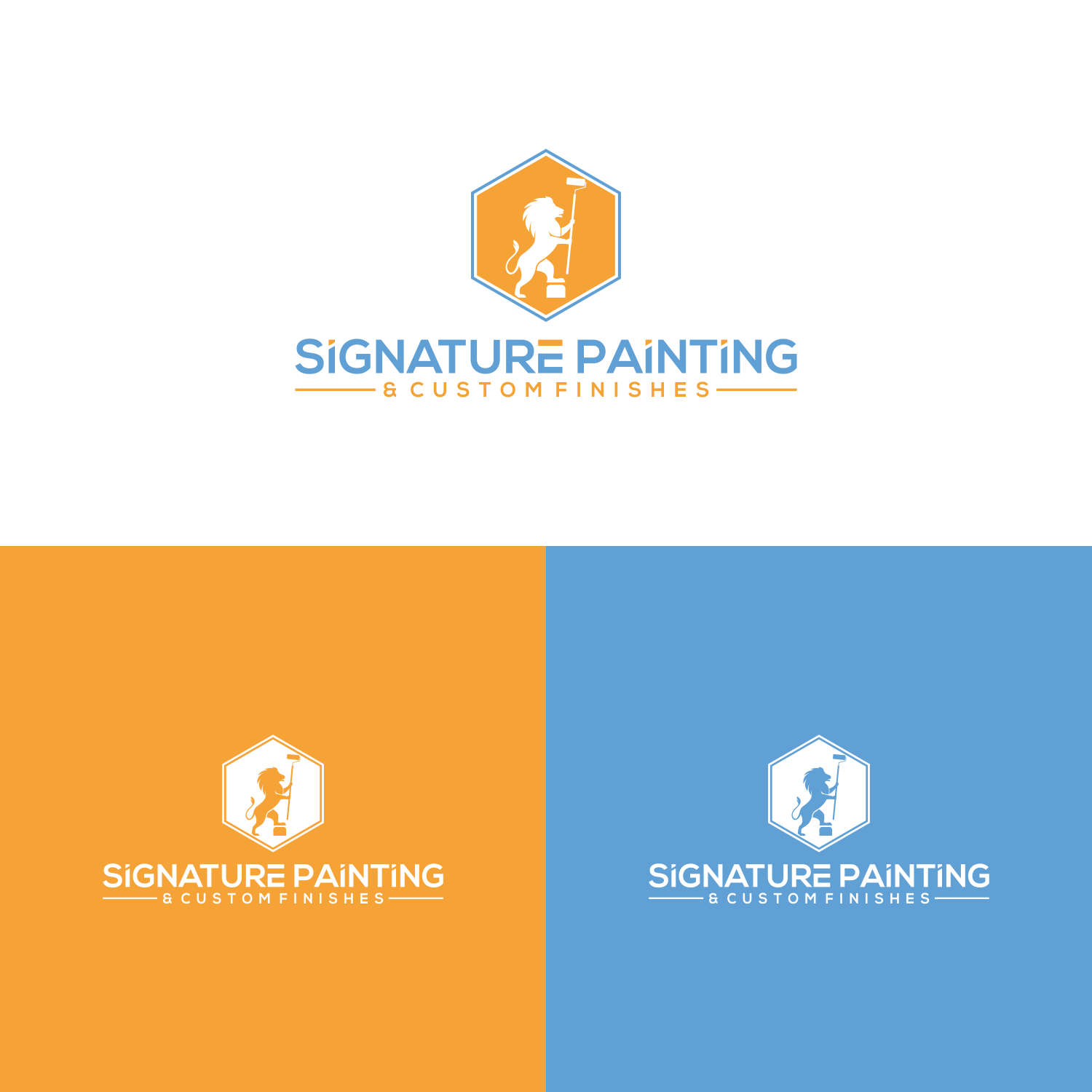 Diseño de Logo por soffel para Signature Painting & Custom Finishes | Diseño #27341153