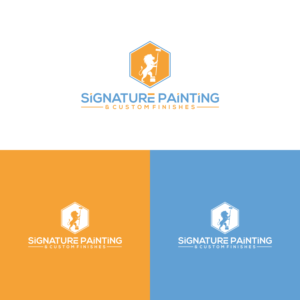 Logo Design by soffel for Signature Painting & Custom Finishes | Design: #27341153