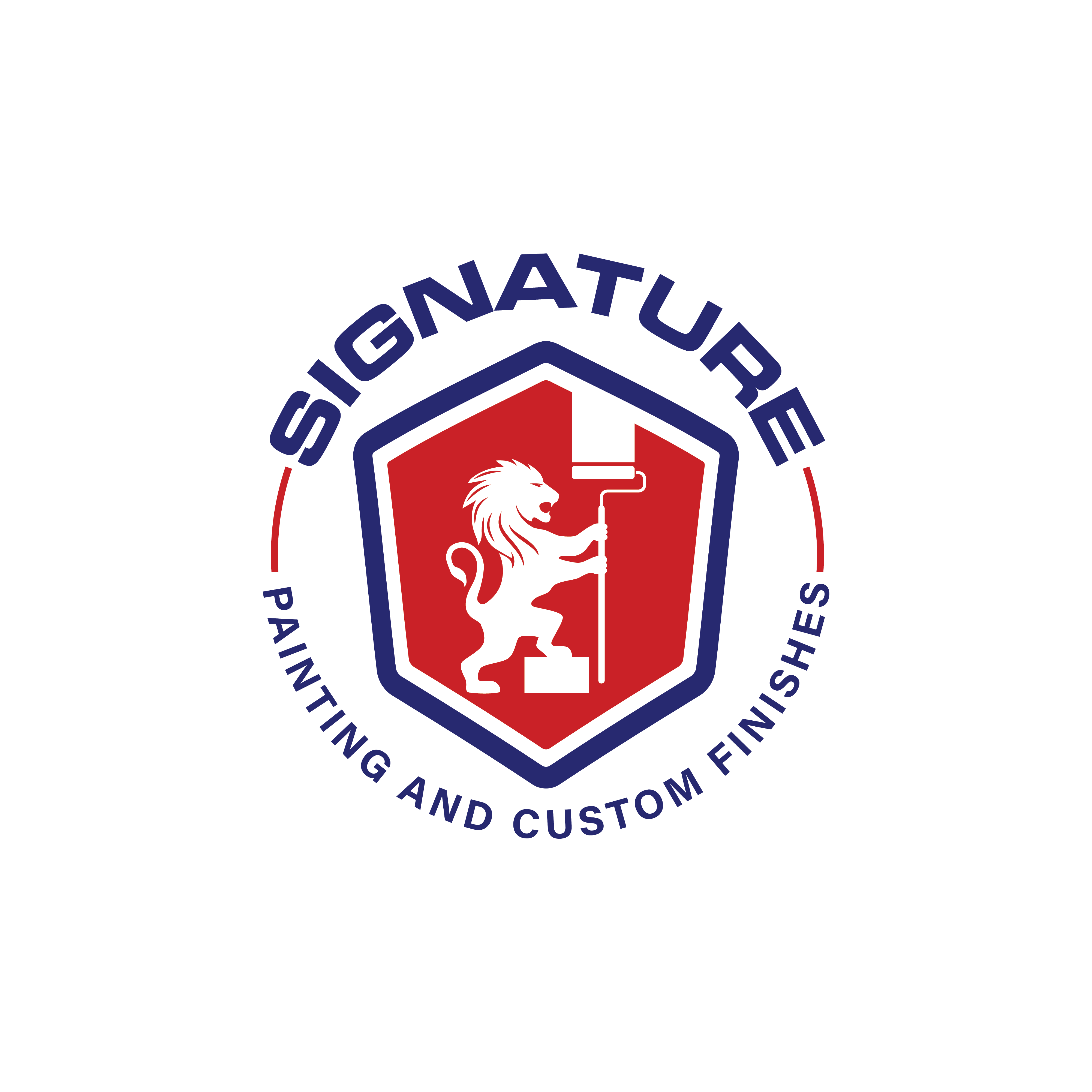 Logo Design by h2y for Signature Painting & Custom Finishes | Design #27341927
