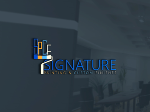 Logo Design by MH@Designer for Signature Painting & Custom Finishes | Design: #27342151