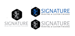 Logo Design by geni for Signature Painting & Custom Finishes | Design: #27356767