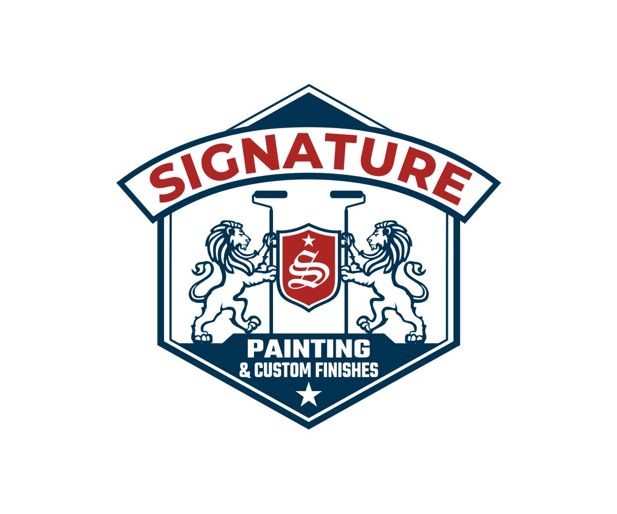 Logo Design by OrianO-70 for Signature Painting & Custom Finishes | Design #27343931