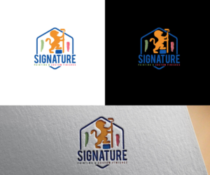 Signature Painting & Custom Finishes | Logo Design by uitaki