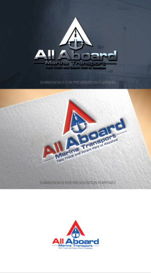 (All aboard) echoing out of that man’s mouth  . Twic Truck and Escort Port in Houston | Logo-Design von graphicevolution