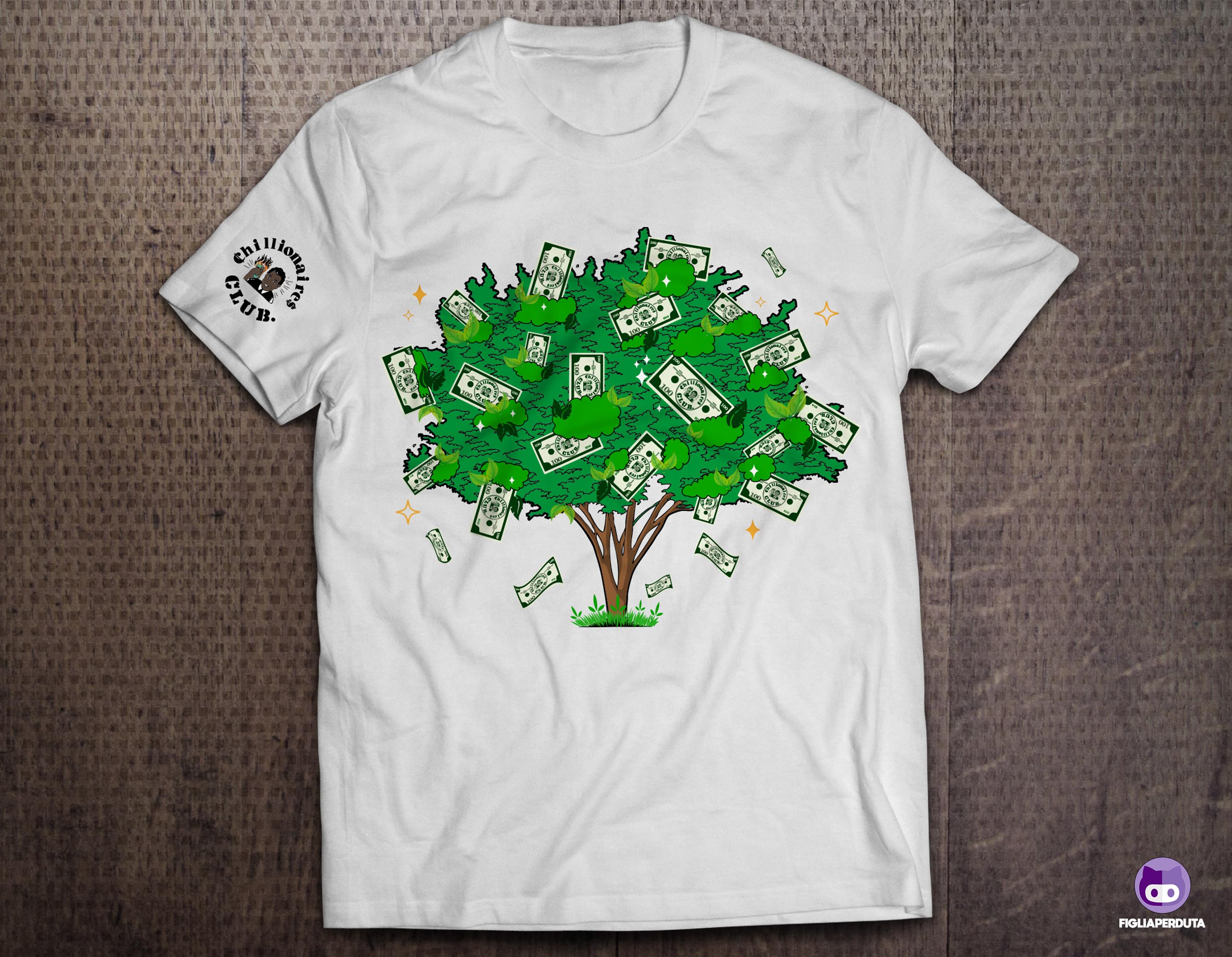 T-shirt Design by FigliaPerduta for Chillionaires Club | Design #27341907
