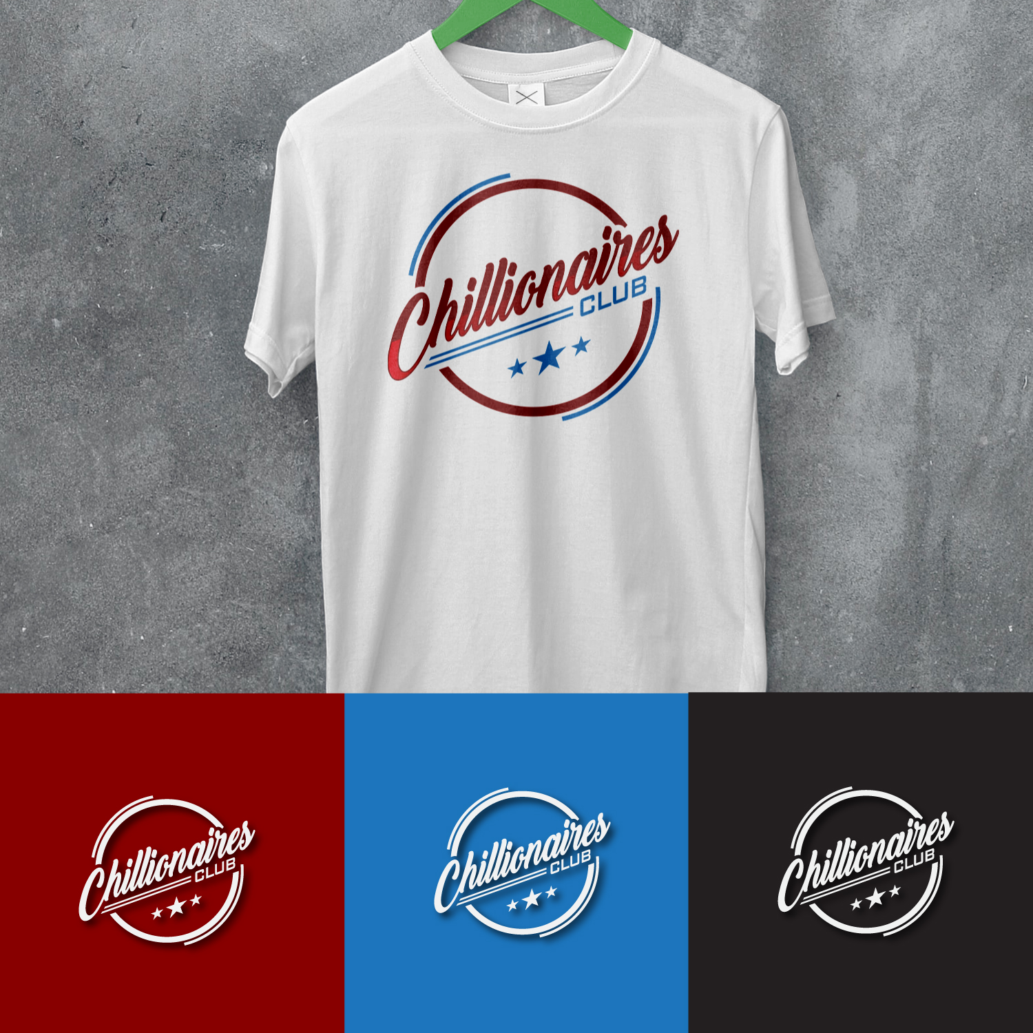 T-shirt Design by Remonis.co for Chillionaires Club | Design #27355075