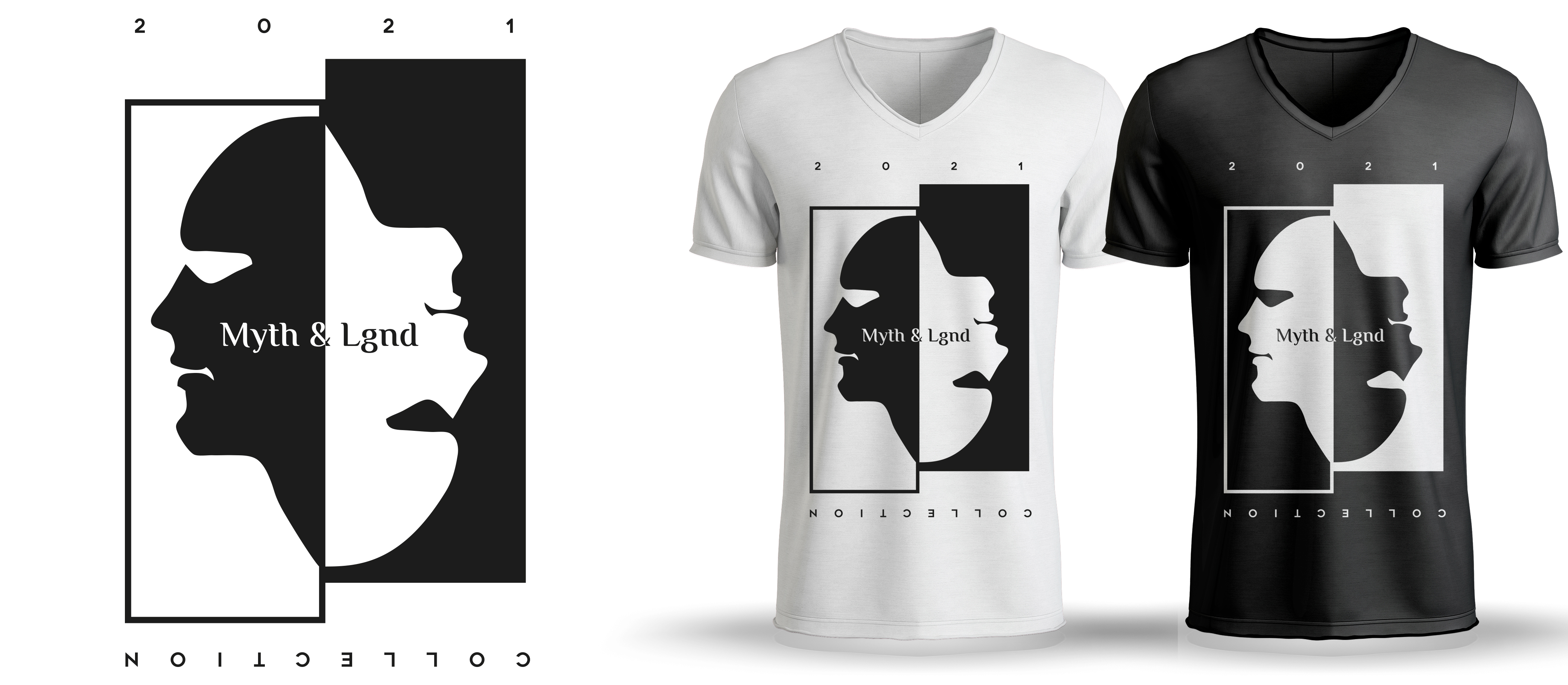 T-shirt Design by Al Pech for Myth and Lgnd  | Design #27377182