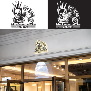 Boy Band Motorcycle Club (and) B.B.M.C. | Logo-Design von Maxo-Biz