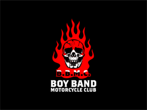 Boy Band Motorcycle Club (and) B.B.M.C. | Logo-Design von BNdesigner