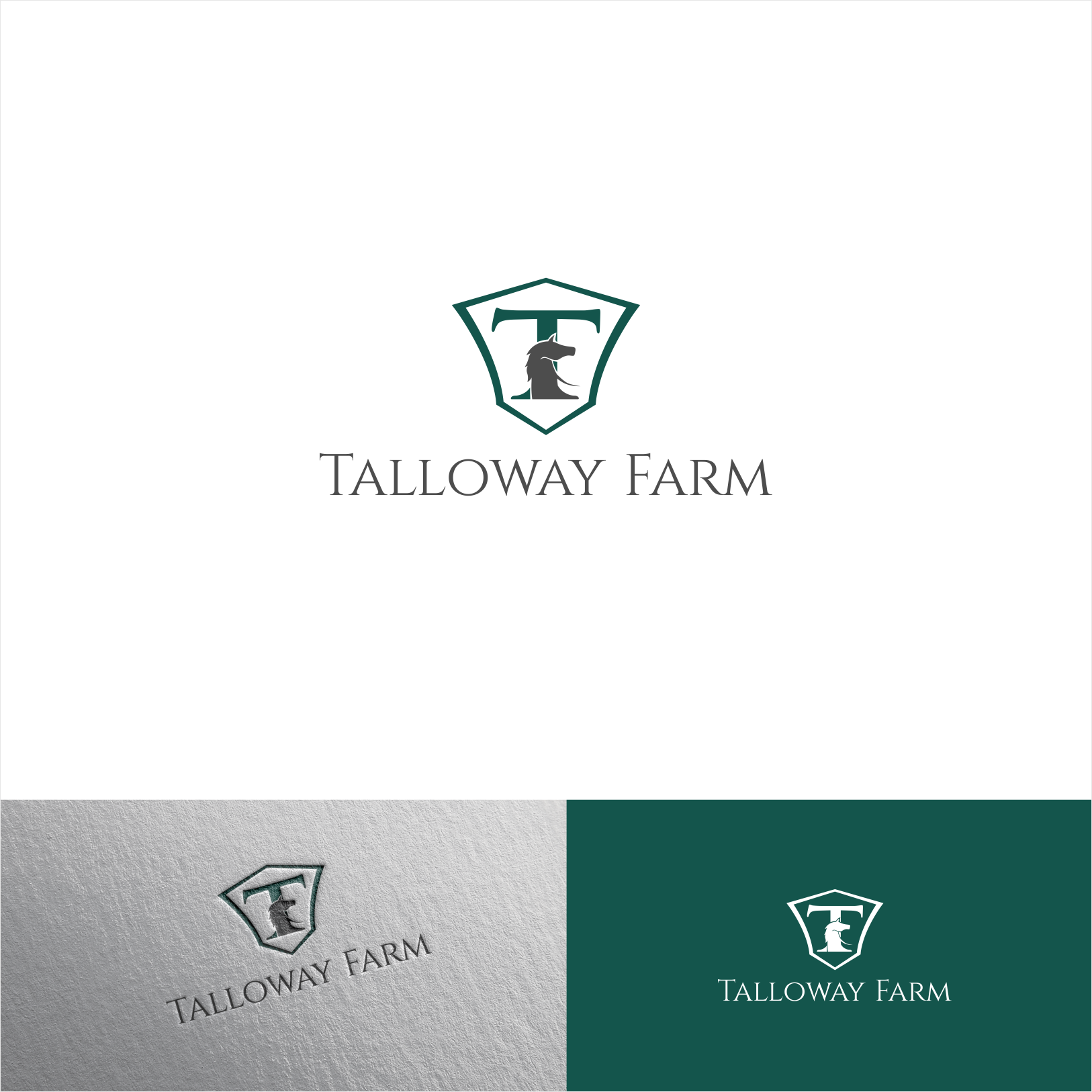 Logo Design by Arham Hidayat for Talloway Farm | Design #27403092