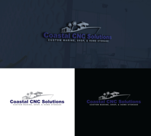 Logo Design by RRR Design for Coastal CNC Customs | Design: #27346443