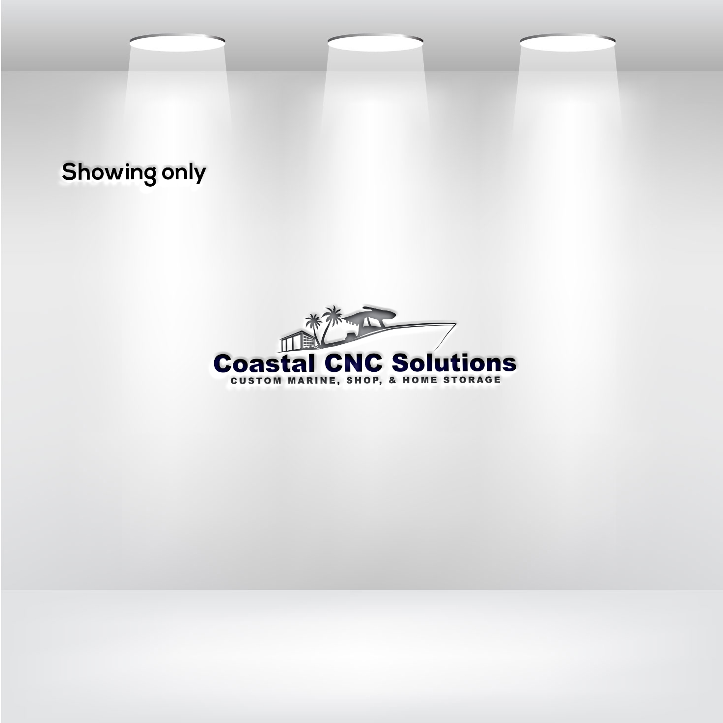 Logo Design by RRR Design for Coastal CNC Customs | Design #27346595