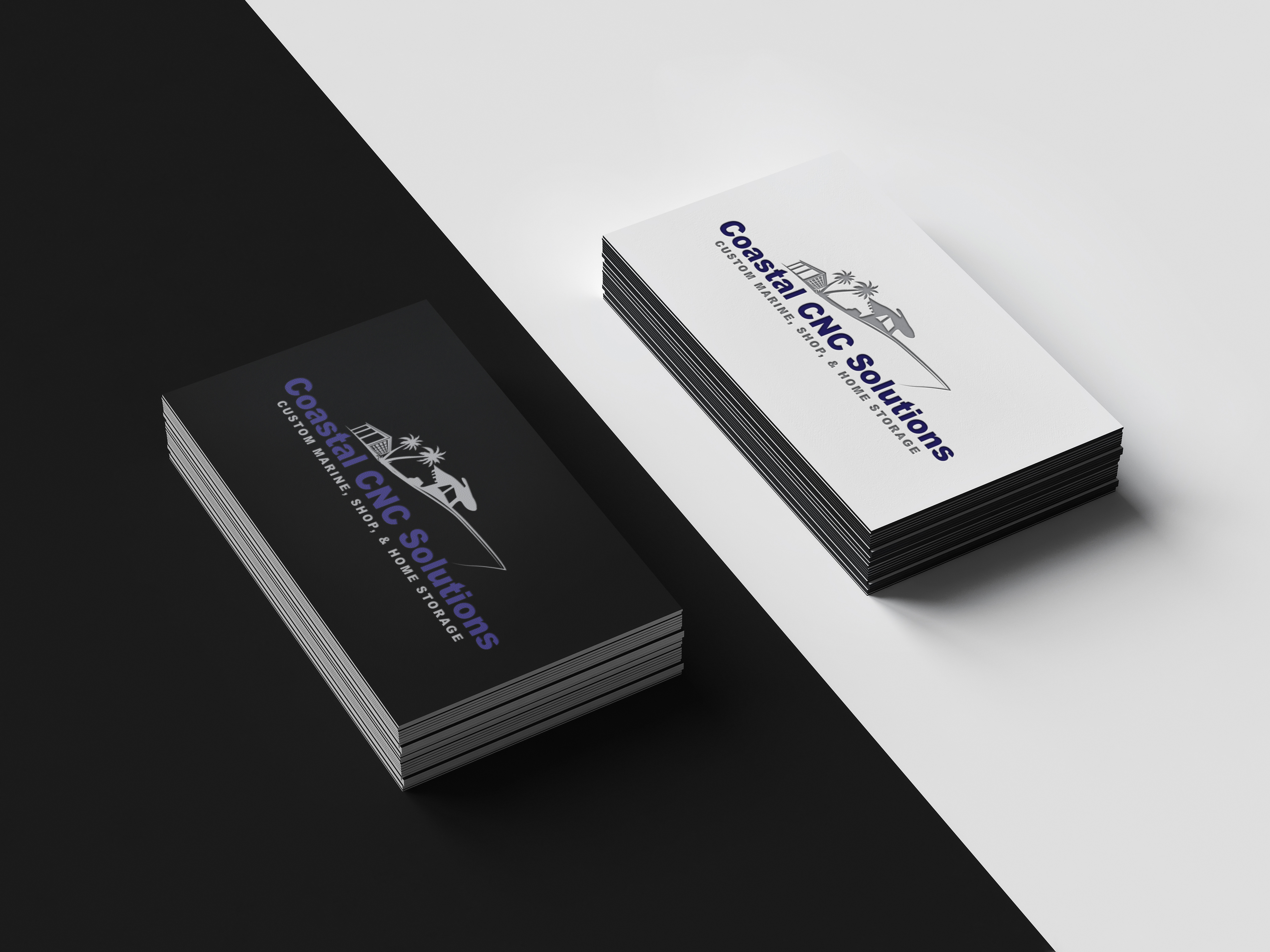 Logo Design by RRR Design for Coastal CNC Customs | Design #27346596