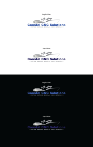 Logo Design by RRR Design for Coastal CNC Customs | Design: #27351527