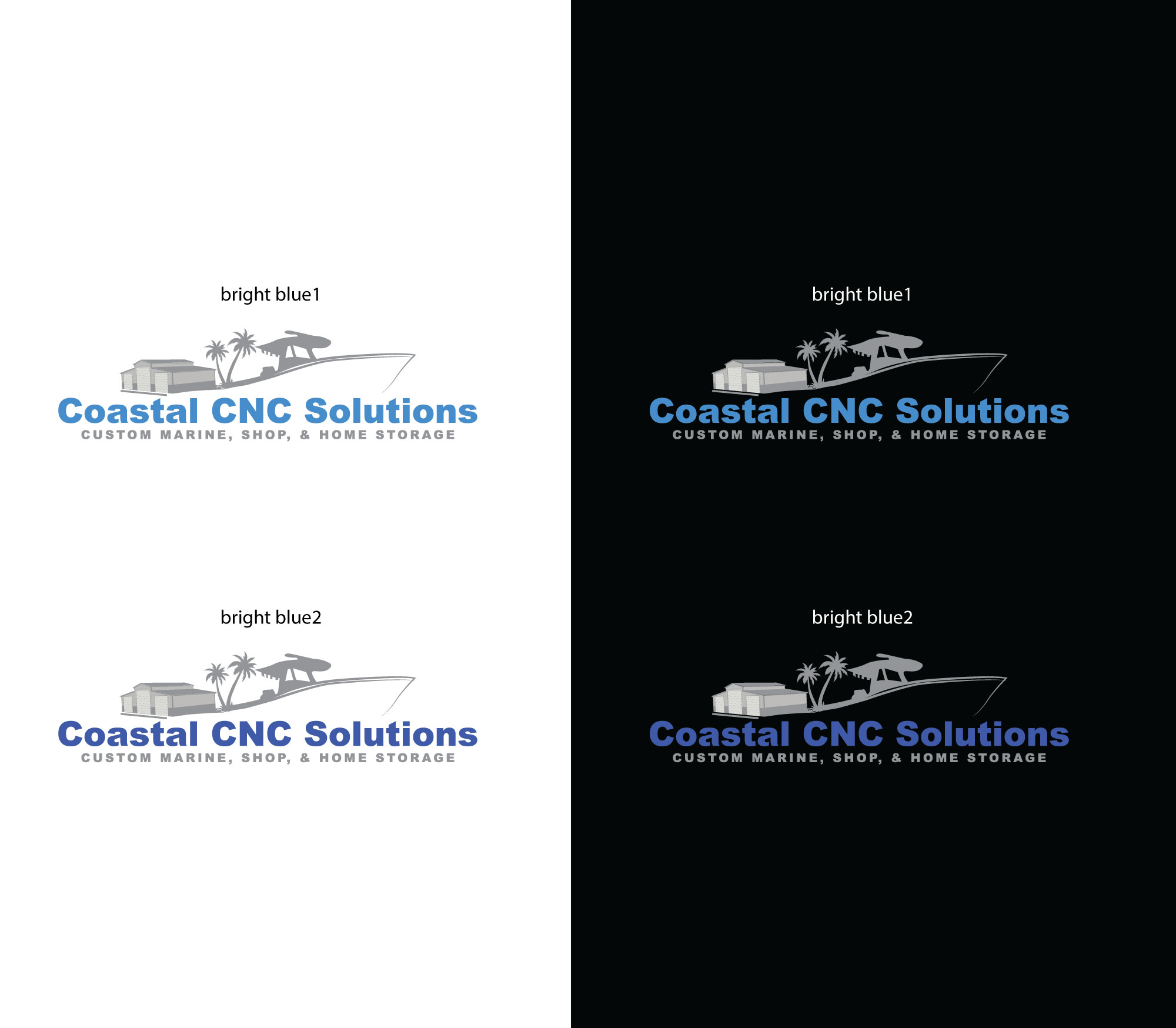 Logo-Design von RRR Design für Coastal CNC Customs | Design: #27351528