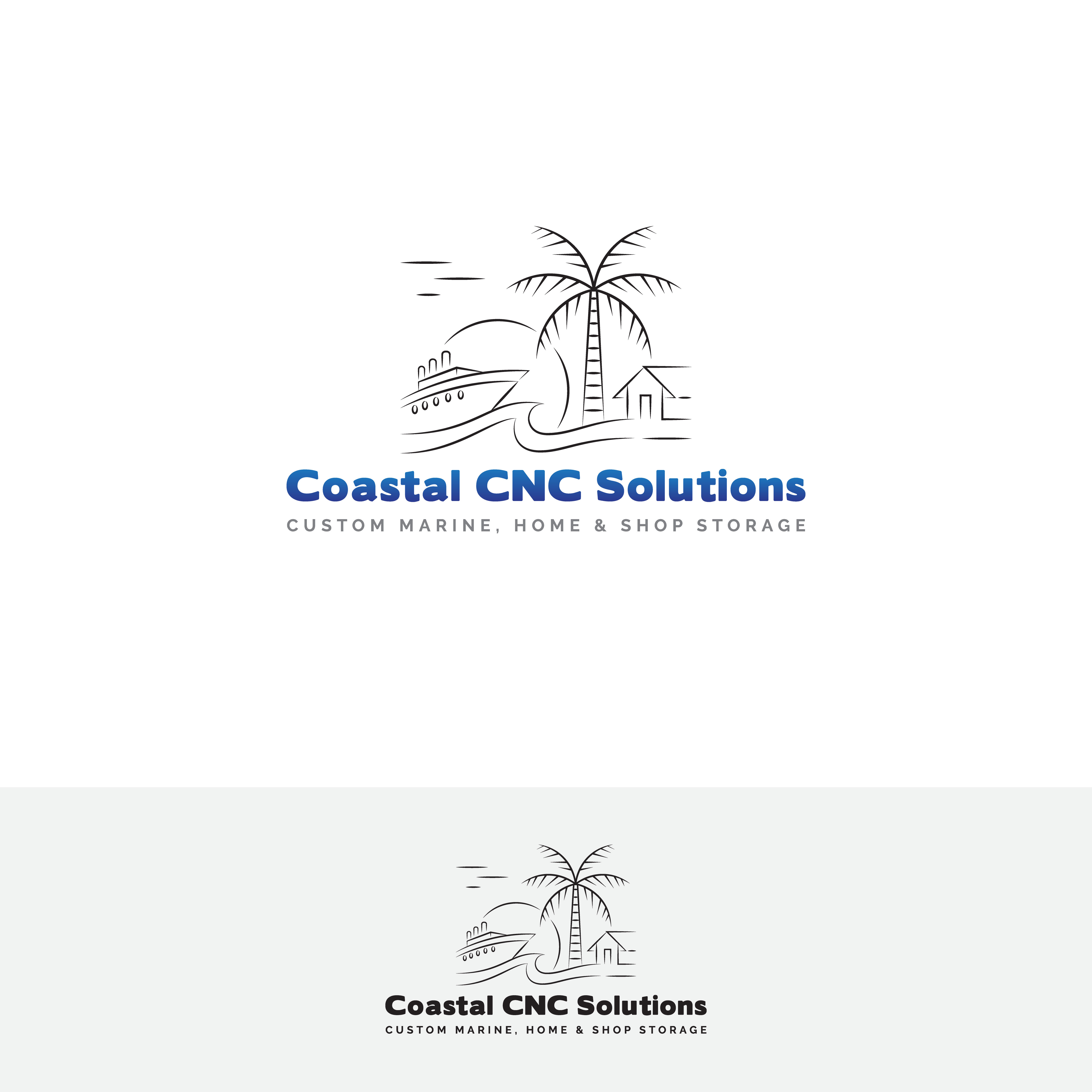 Design de Logo par Pratik Mevada pour Coastal CNC Customs | Design #27343535