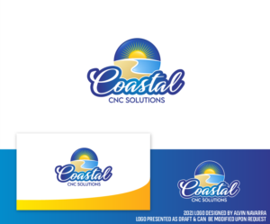Logo-Design von alvinnavarra für Coastal CNC Customs | Design: #27344260