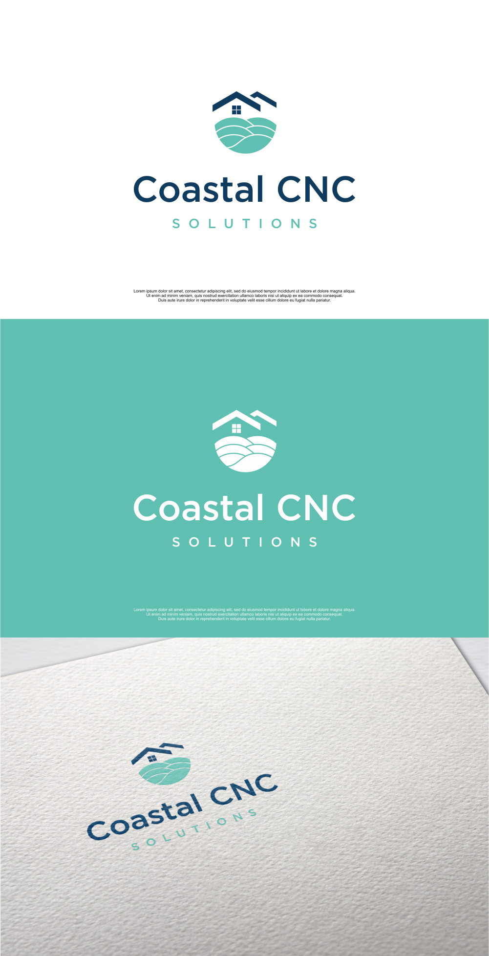 Logo Design by MASH Std for Coastal CNC Customs | Design #27347429