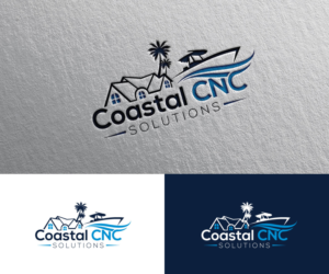 Coastal CNC Solutions | Logo Design by Iris 3