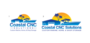 Logo-Design von geni für Coastal CNC Customs | Design: #27346203